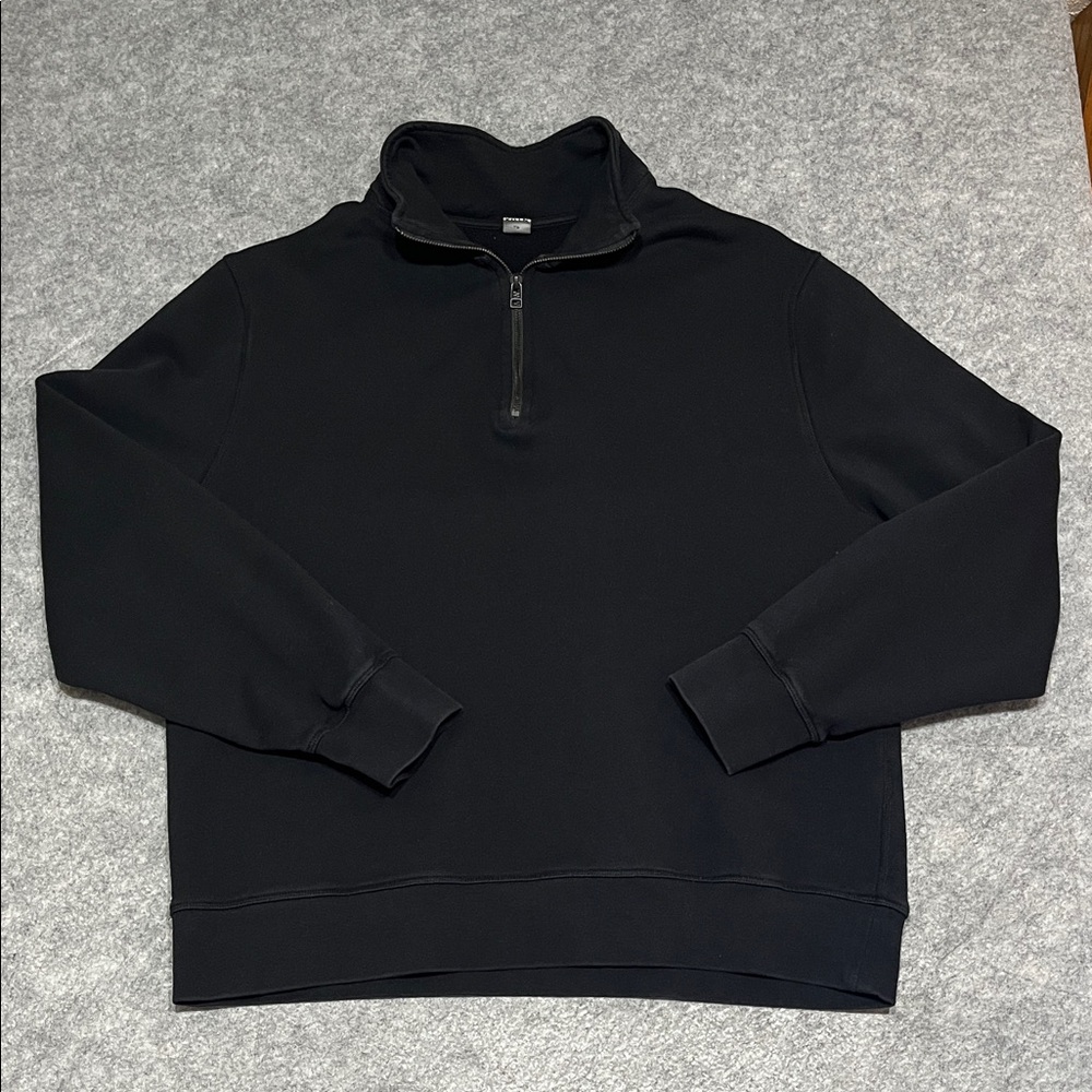 KOTN Black Quarterzip Sweatshirt